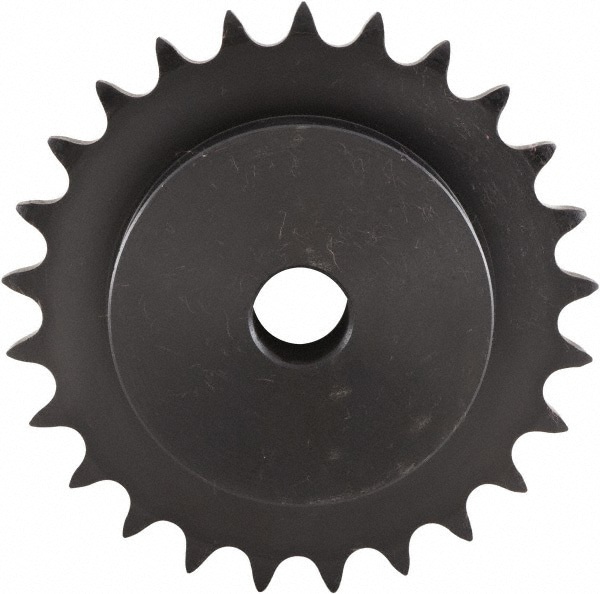 Plain Bore Sprocket: 45 Teeth, 3/8